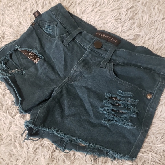 SHORTS | Bundle of 2 Colored Denim Shorts! - Picture 4 of 8